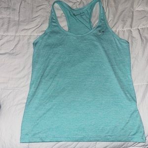 Under Armour Mint Green Loose-fit Razorback Tank